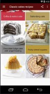 Classic cakes recipes screenshot 5