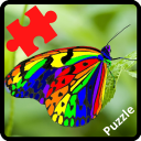 Butterfly Puzzle Jigsaw (Rompecabezas de mariposa) Icon