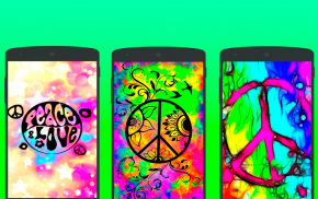 symbol love and peace Wallpapers screenshot 2