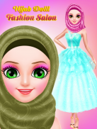 Hijab Doll Fashion Salon screenshot 4