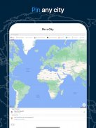 Pin Traveler: Trip, Travel Map screenshot 0