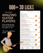 600+ 3D Licks Intuitive Guitar screenshot 7