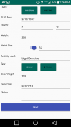Weigh Yourself - BMI, Weight Loss Diary screenshot 1