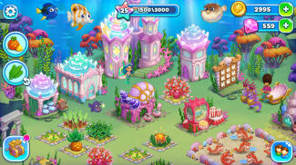 Aquarium Farm: подводный город принцессы русалочки screenshot 2