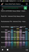 Heavy Metal Radio Stations screenshot 3