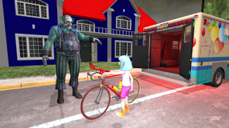clown head haunted house granny game clown games screenshot 1
