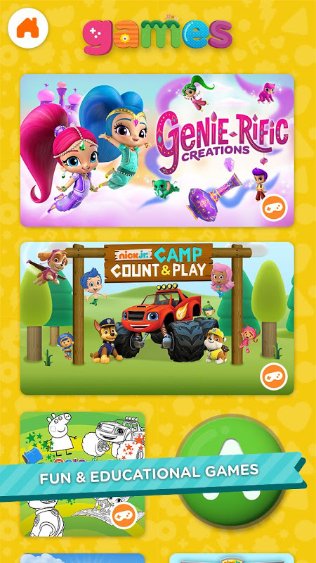 Nick Jr. - Shows & Games - Téléchargement de l'APK pour Android