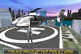 Aşırı polis helikopteri sim screenshot 3