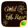 Gold Rose GO Keyboard Theme