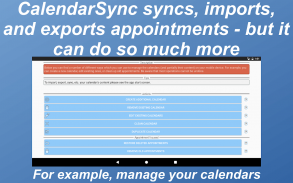 CalendarSync d'évaluation screenshot 7