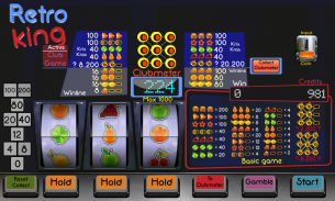 Retro King pub fruit machine screenshot 0