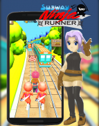 Subway Ninja Runner Go! screenshot 1