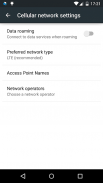 Network settings shortcut screenshot 0