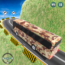 Army bus driving games 3d