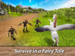 🦄🌈❤️ Pegasus Simulator: Flying 🐎 Horse Survival screenshot 2