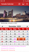 Canada Calendar 2022 screenshot 2
