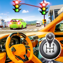 Modern Car Driving School Game Icon