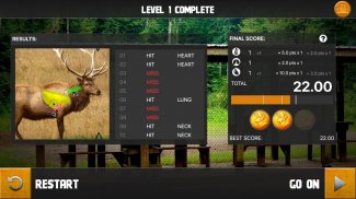 Deer Target Shooting EXPERT screenshot 0