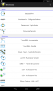 ElectroCalc (en español) screenshot 4