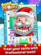 Crazy Santa Dentist - Doctor Surgery Games screenshot 2