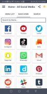 All social media apps in one app - Social Networks screenshot 0