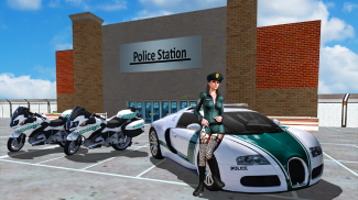 Pak polisi Super Mobil Parkir screenshot 5