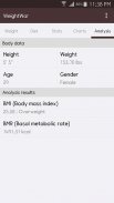 WeightWar - Weight Tracker screenshot 3