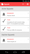 Squawk: Reminders on Unlock screenshot 0