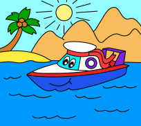 Coloring pages for children : transport screenshot 8