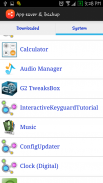 AppSaver and Backup screenshot 1