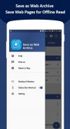 Save as Web Archive - Web Article Reader Offline screenshot 1