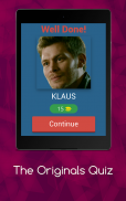 The Originals Quiz screenshot 0