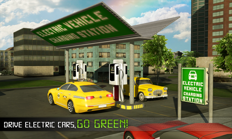 Electric Car Taxi Driver Ny City Cab Taxi Games 1 2 Descargar Apk