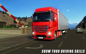 US Truck Simulator Cargo Truck Transporter 2018 screenshot 8