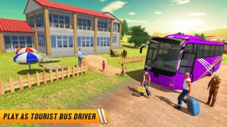 City Coach Bus Driving Games screenshot 2