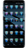 Launcher Theme - Dusk Blue Icon Pack Wallpaper screenshot 3