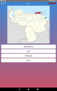 Venezuela: States & Provinces Map Quiz Game screenshot 1