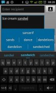 Ice Cream Sandwich Keyboard screenshot 1