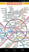 Mapa del Metro de Moscú 2019 screenshot 0