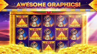 Pharaohs of Egypt Slots Casino: Hit Slot Machine screenshot 1