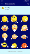 HD Emoji Stickers - WAStickerA screenshot 2