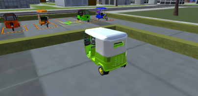 Rickshaw parking 3d 2025 game