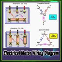 Electrical Motor Wiring Diagram Icon