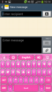 Pink Glitter Keyboard screenshot 2