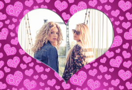 Pink Heart Photo Frames screenshot 1