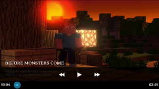 Before Monsters Come - A Minecraft video parody screenshot 1