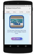 Strategic Analysis Tools screenshot 2