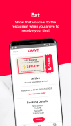 Crave: Live Deals & Discounts From Top Restaurants screenshot 0