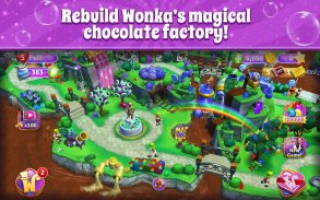 Wonkas Welt der Süßigkeiten – Match 3 screenshot 2