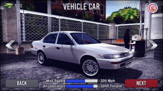 Corolla Drift Simulator screenshot 0